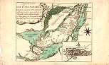Karte von der Insel Montreal ...